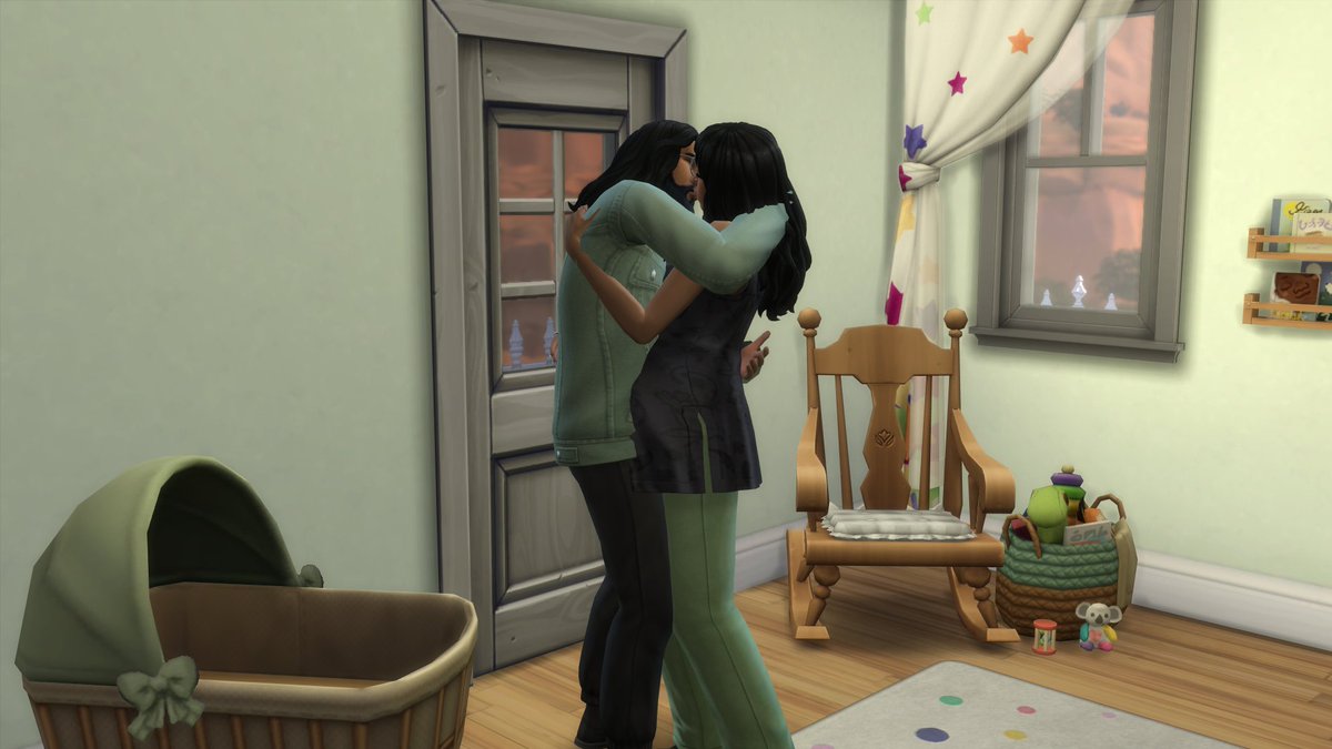 meaghanplumbob's tweet photo. Vikram and Prisha are really excited for their new baby 🥹❤️
#notsoberry #thesims4 #mintgen https://t.co/339cISl75H