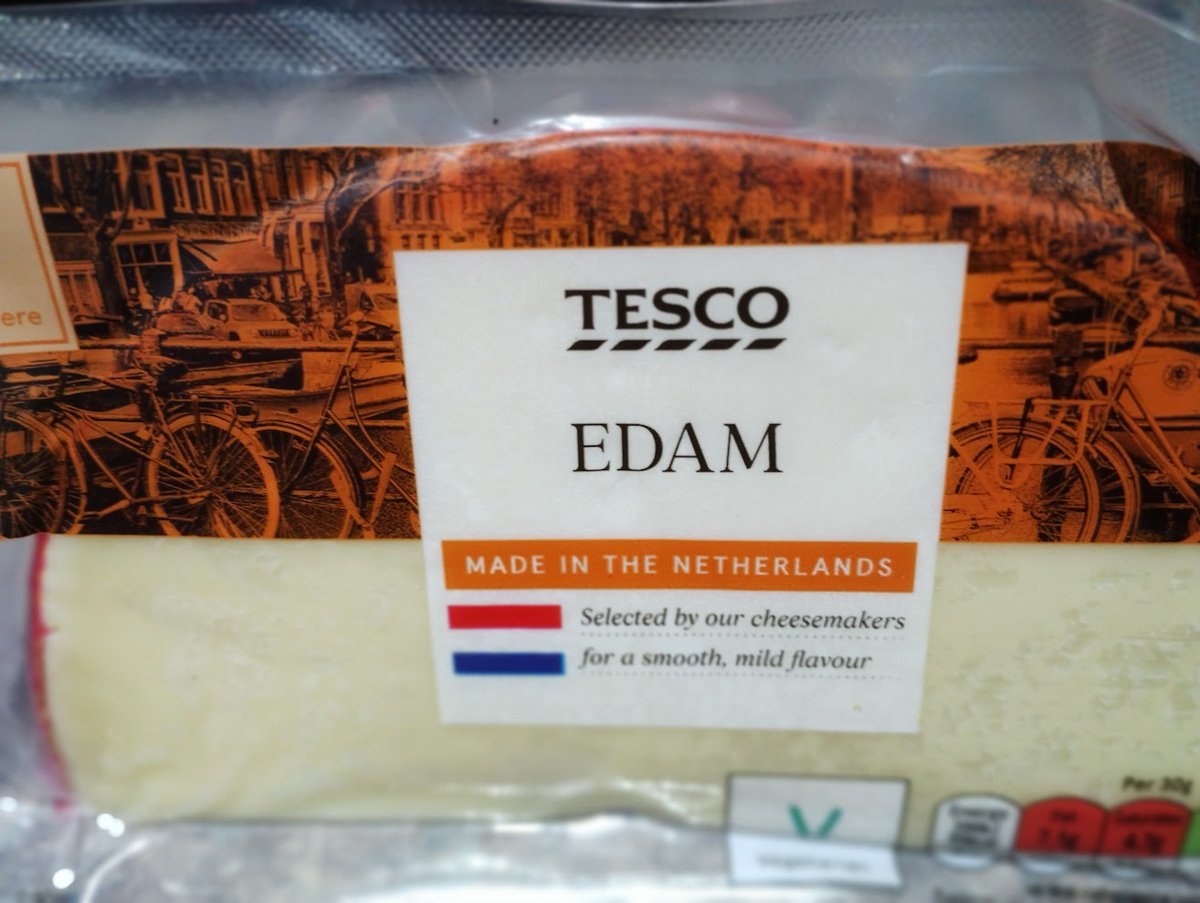 pbhaw1's tweet photo. @Tesco missed this one at the door, but when putting away this Edam noticed it is already a full week out of date. Just received tonight. https://t.co/khNBzMtu4t