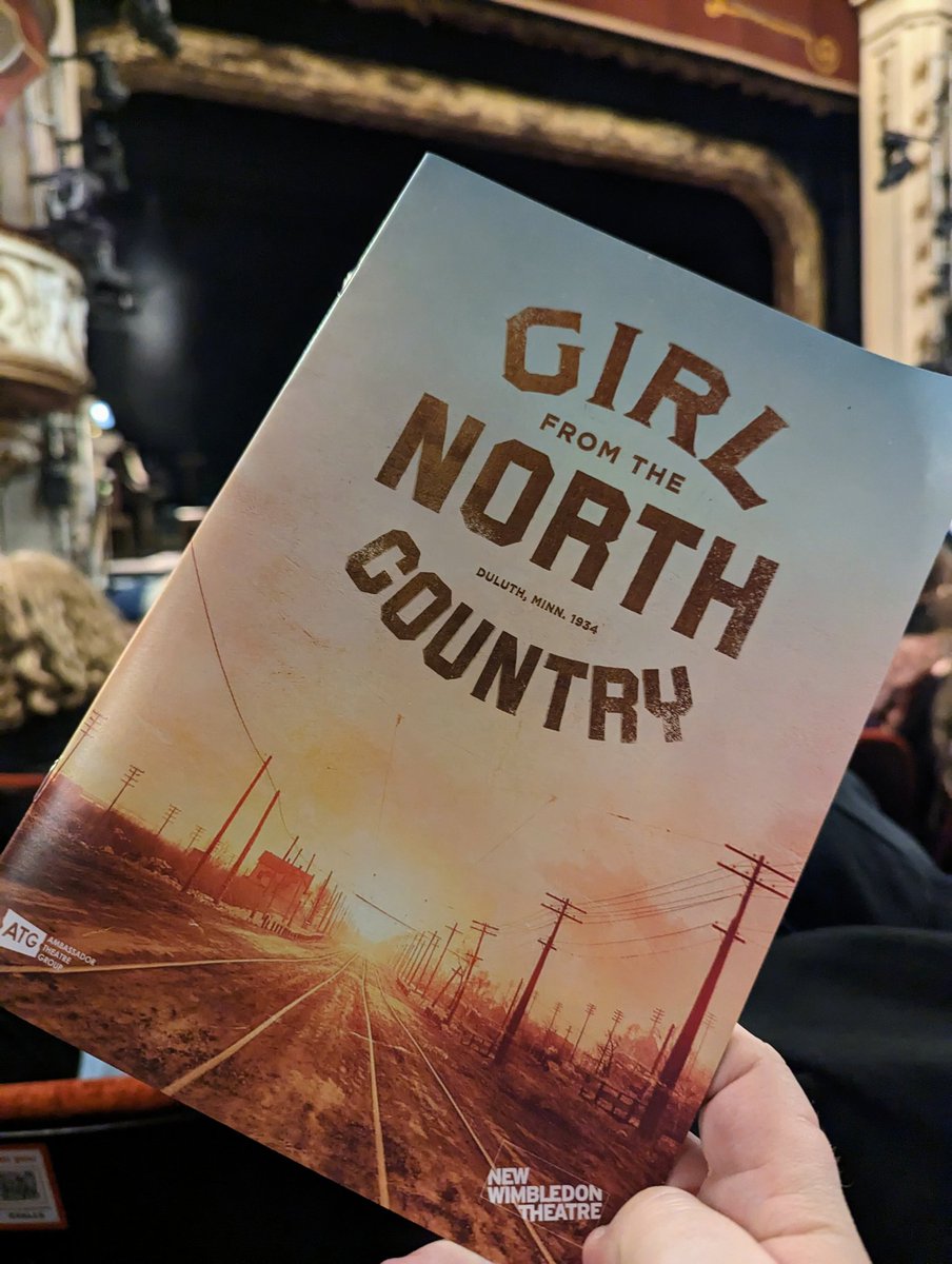 Theatre Fan (@shauntossell) on Twitter photo ⭐ STAGEY SHOW DAY - GIRL FROM THE NORTH COUNTRY - NEW WIMBLEDON THEATRE ⭐
Here at the press night for <a href="/DylanMusical/">Girl From The North Country UK</a> at <a href="/NewWimbTheatre/">New Wimbledon Theatre</a> ✨
I had to see this again! ! ! 💖
Such a unique experience 🤔
Definitely catch this if you can ✨ X x x ⭐ STAGEY SHOW DAY - GIRL FROM THE NORTH COUNTRY - NEW WIMBLEDON THEATRE ⭐
Here at the press night for <a href="/DylanMusical/">Girl From The North Country UK</a> at <a href="/NewWimbTheatre/">New Wimbledon Theatre</a> ✨
I had to see this again! ! ! 💖
Such a unique experience 🤔
Definitely catch this if you can ✨ X x x