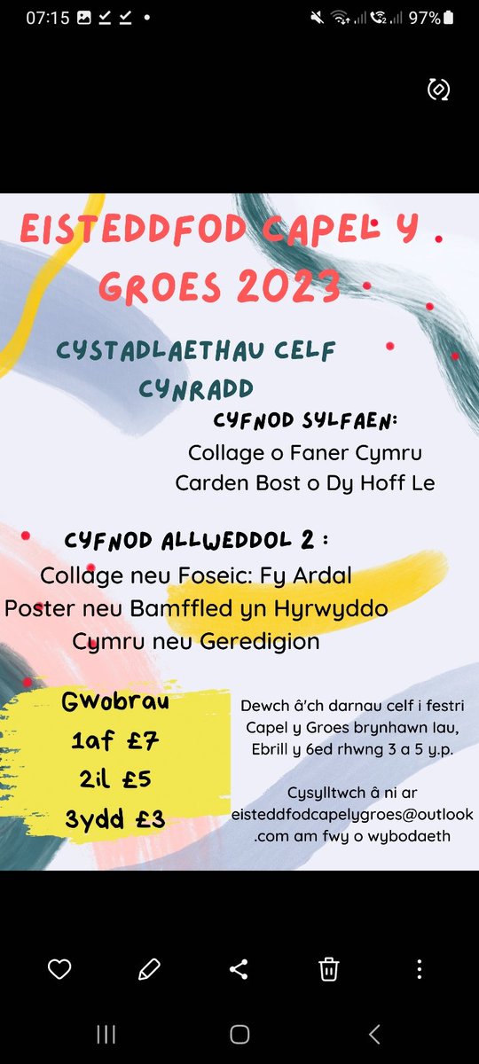 Eisteddfod Capel y Groes tweet media