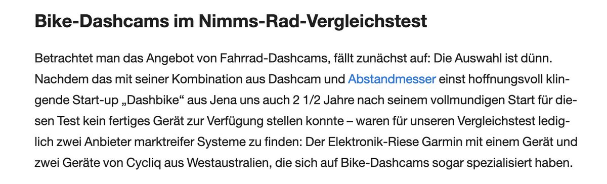 Ja, unser Praktikant war gerade in der Brotpause <a href="/NimmsRad/">Nimms Rad</a> ... beim nächsten mal klappt es sicher! 
nimms-rad.de/news/fahrrad-e…
