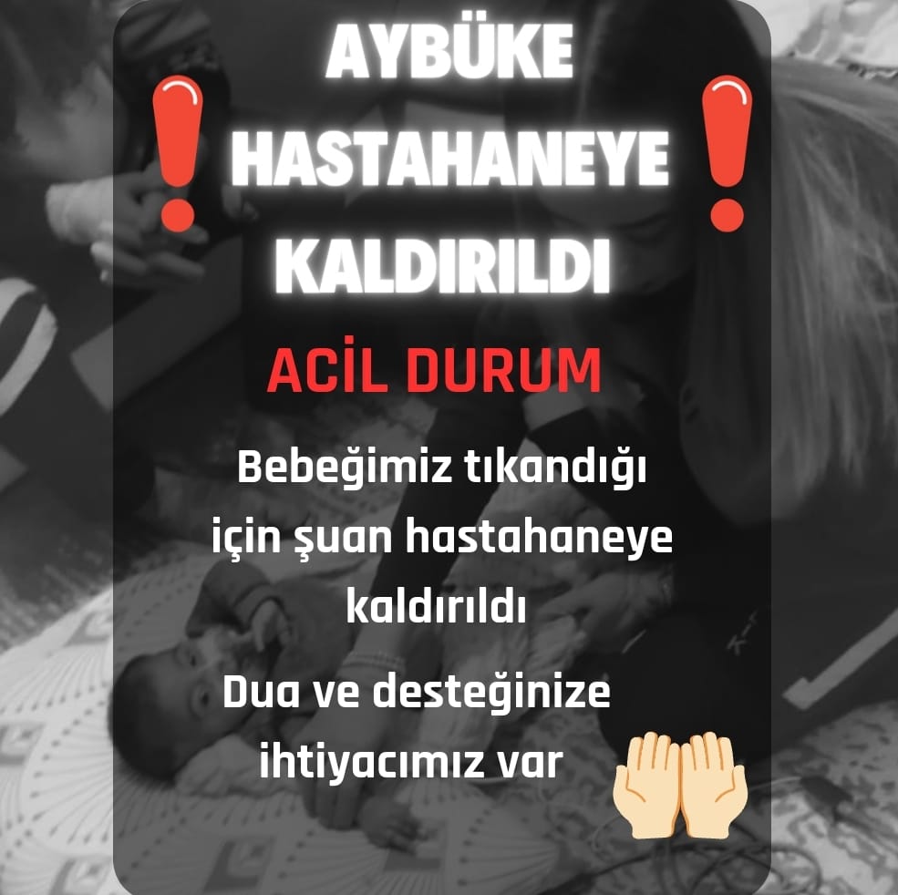 ❗️❗️ ACİL DURUM ❗️❗️ AYBUKE HASTANEYE KALDIRILDI GECEN HER SANIYE AYBUKENIN ALEYHINE ISLIYOR LUTFEN YARDIMLARINIZI ESIRGEMEYIN BIZLERIN DESTEGI OLMADAN KAZANAMAZ❗️❗️ #skijumpingfamily #กราดยิง #HarryStylesinPH @sma_ikizler