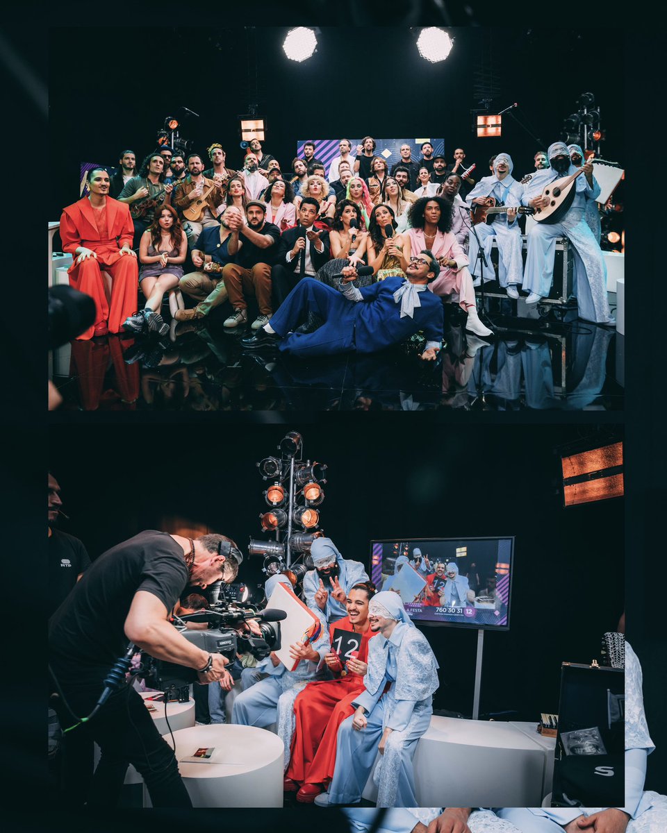 Obrigado #FestivalDaCanção ❤️ Sinto-me orgulhoso de todo este trabalho! Agora seguimos a fazer mais música ✨