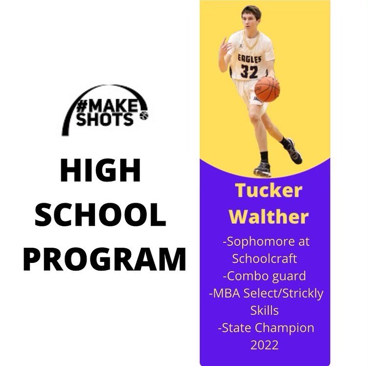 secorsig's tweet image. @tucker_walther had a very good sophomore yr for Schoolcraft.

He averaged 12 pts, 5 rebs, 4 assists, and 3 steals. He also had a 2 to 1 assists to turnover ratio.

Tucker was incredibly efficient with a 55% EFG%. He increased both his 3pt % and makes from last yr
#MakeShots30