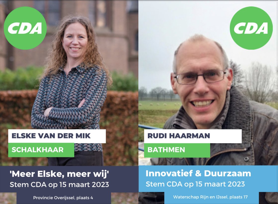 Woon je in de gemeente Deventer en wil je in de provincie en het waterschap Rijn en IJssel op iemand uit Deventer stemmen?  <a href="/rhaar000/">Rudie Haarman</a> <a href="/Elskemik/">elske van der mik</a> #minderikmeerwij