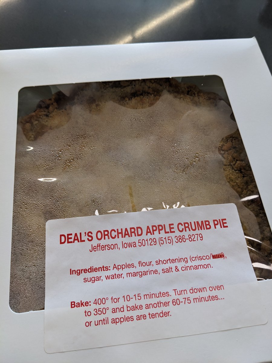 chief_hacker's tweet image. Thankful for PI day and the generosity of @gravitate with apple pie from @DealsOrchard
