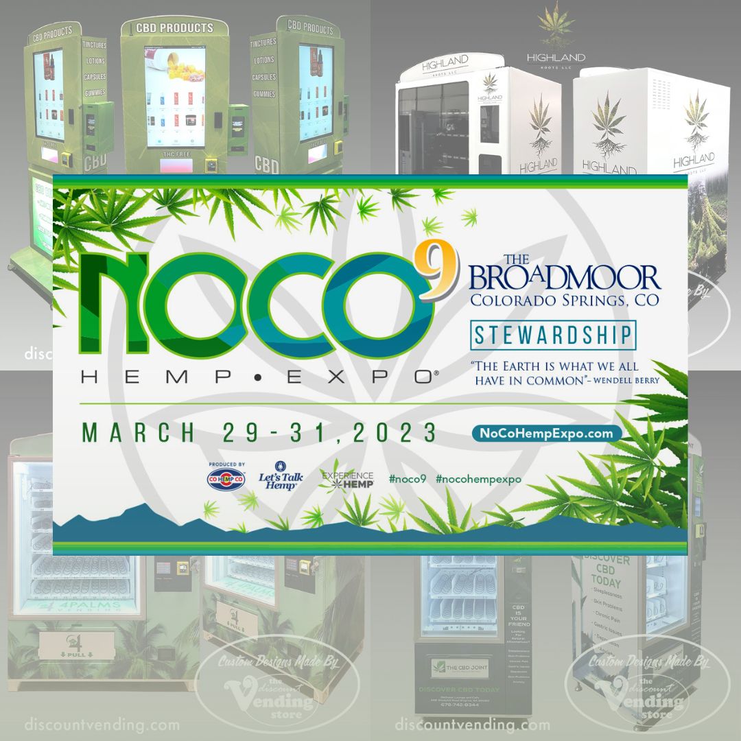 DiscountVending's tweet photo. The NOCO9 Hemp Expo🍃
Featuring booths, speakers, and a full schedule.
Learn about our vending machines and more.
March 29th-31st
- The Discount Vending Store
#HempExpo #NOCO9 #TheBroadmoor #BusinessIdeas #VendingMachineBusiness #SmallBusiness #BeautyVendingMachine #Vend... https://t.co/ZBInNTv47X