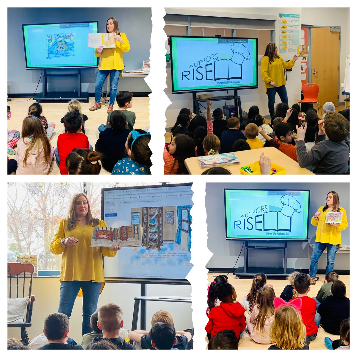 Dana Gambardella (@literacychef) on Twitter photo Authors RISE at <a href="/StephenOlneyRI/">StephenOlneyRI</a>! Always such a pleasure connecting with the young readers in #NorthProvidence. #readingweek #striveforgreatness #read #embraceliteracy #livetolearn #loveyourprocess Authors RISE at <a href="/StephenOlneyRI/">StephenOlneyRI</a>! Always such a pleasure connecting with the young readers in #NorthProvidence. #readingweek #striveforgreatness #read #embraceliteracy #livetolearn #loveyourprocess