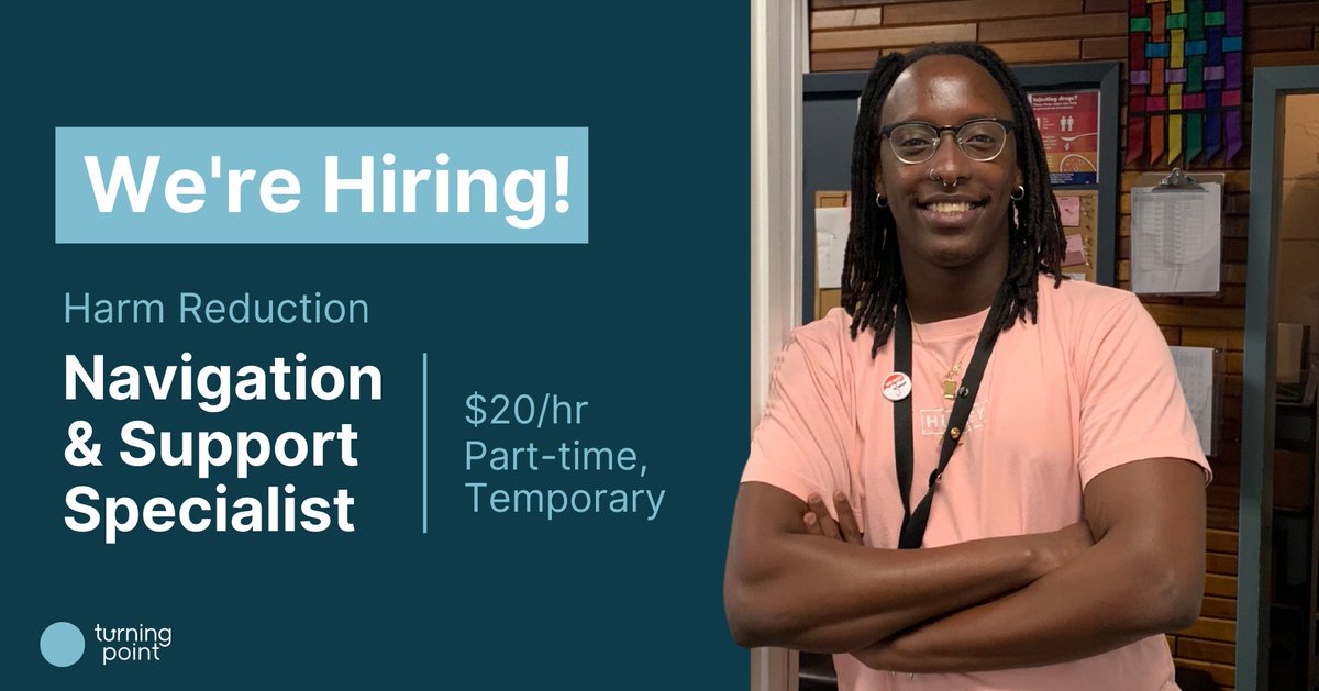 We're hiring two part-time, temporary Navigation &amp; Support Specialists to add to our Harm Reduction team. Check out our Indeed job description in our bio to submit your application! #Hiring #RedDeer ca.indeed.com/job/navigation…