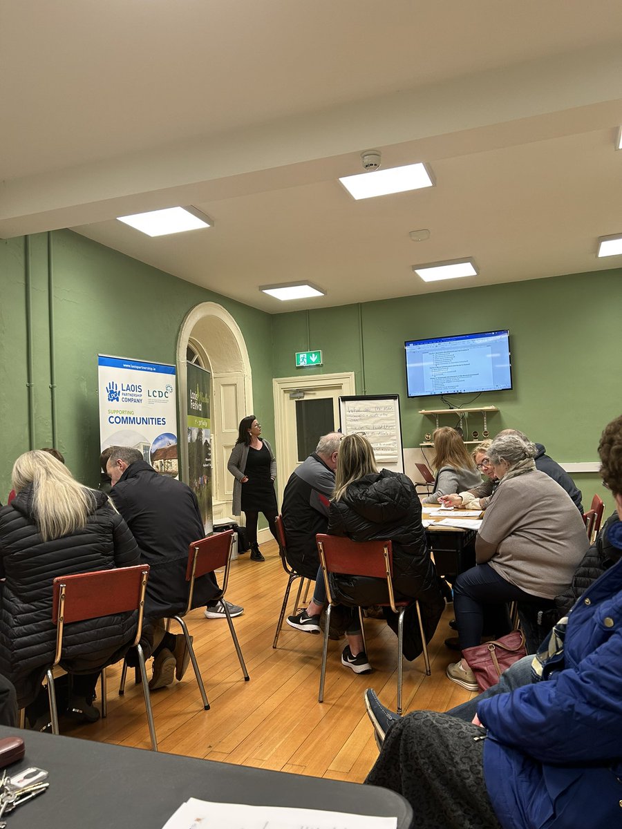 Councillor Conor Bergin (@conorgbergin) on Twitter photo Great crowd here in Borris-In-Ossory in the Borris Innovation Centre (former convent) for the <a href="/laoispartner/">@laoispartnership</a> LEADER programme public consultation with local community groups.
Rural development is hugely important for #Laois rural towns and villages supported by <a href="/LaoisCouncil/">Laois County Council</a> Great crowd here in Borris-In-Ossory in the Borris Innovation Centre (former convent) for the <a href="/laoispartner/">@laoispartnership</a> LEADER programme public consultation with local community groups.
Rural development is hugely important for #Laois rural towns and villages supported by <a href="/LaoisCouncil/">Laois County Council</a>