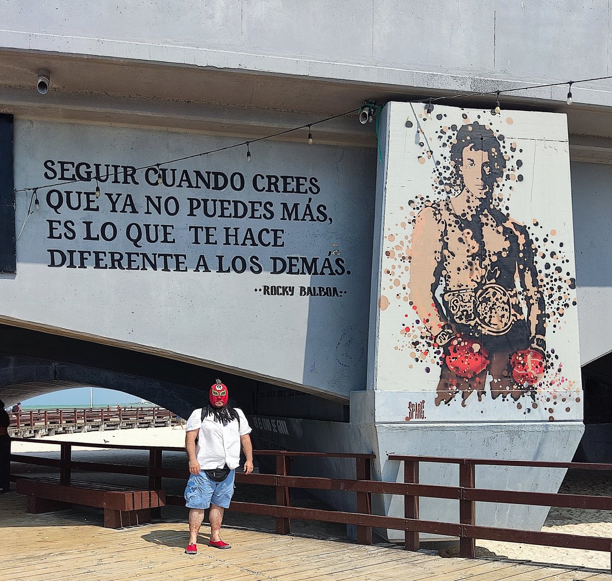 PokeRicOficial's tweet photo. Cuando vas casual caminando  te encuentras con un mensaje que te confirma tu presente
@meridayucatan

#playaprogreso #MeridaYucatan #Yucatán #Merida https://t.co/tL0ar7ado6