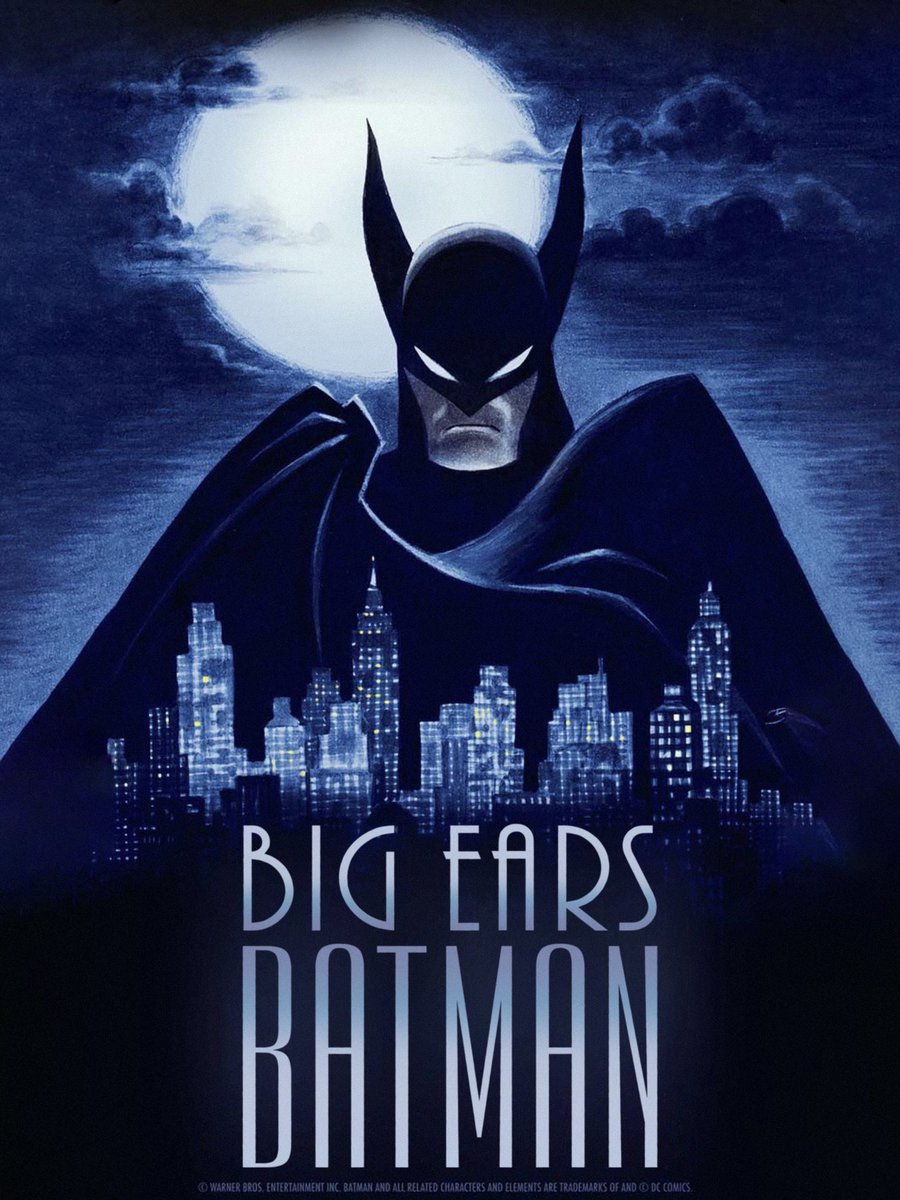 wpposters's tweet photo. "Big Ears Batman" (Batman Caped Crusader) - Episode 469

@TheWeeklyPlanet #weeklyplanetpod https://t.co/NVhqJWG5xS