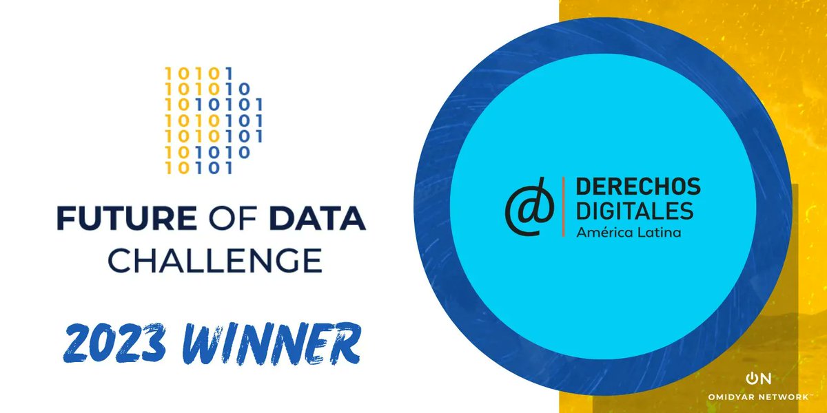 derechosdigital's tweet image. #futureofdata
#SXSW2023
#SXSW

🎉 Tenemos la alegría de compartir que nuestro proyecto “Towards a new imaginary of data: A Latin American manifesto” fue seleccionado como uno de los ganadores del “Future of Data Challenge”