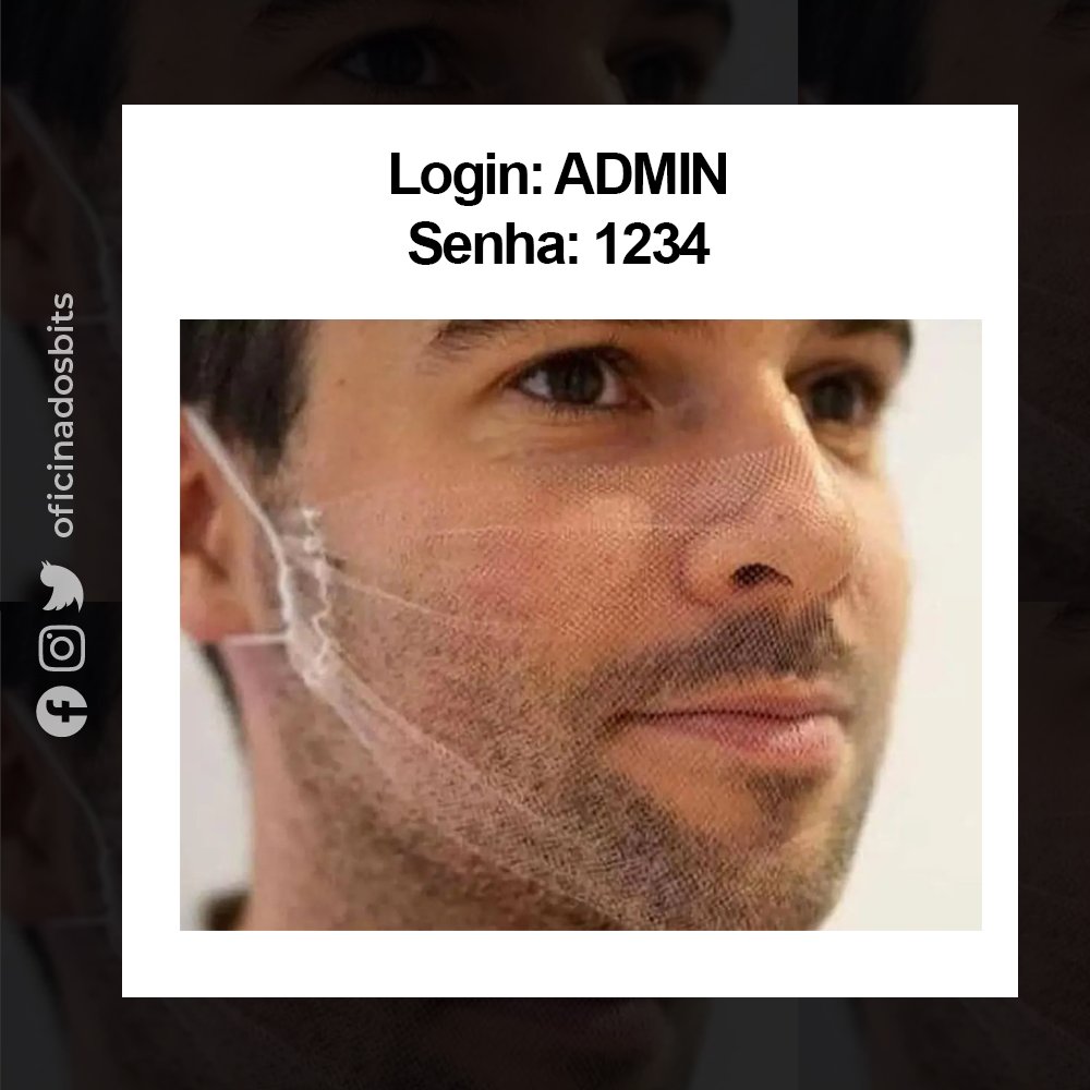 oficinadosbits's tweet image. Alguém aí usa essa "SENHA FORTE"?🤣
.
.
.
#memegamer #gamer