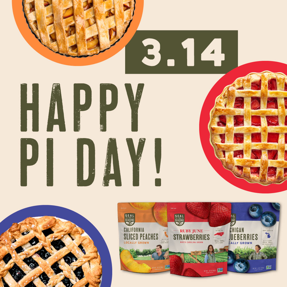 Happy Pi(e) Day! 🥧 Why not celebrate with a pie made from our mouth-watering locally-grown, flash-frozen fruit? 🍓 🍑🫐 Check out some of our favorite pie recipes here! ✨ ow.ly/hoci50Nil2e #PiDay #PieDay #recipes #frozenfruit #pie #locallygrown