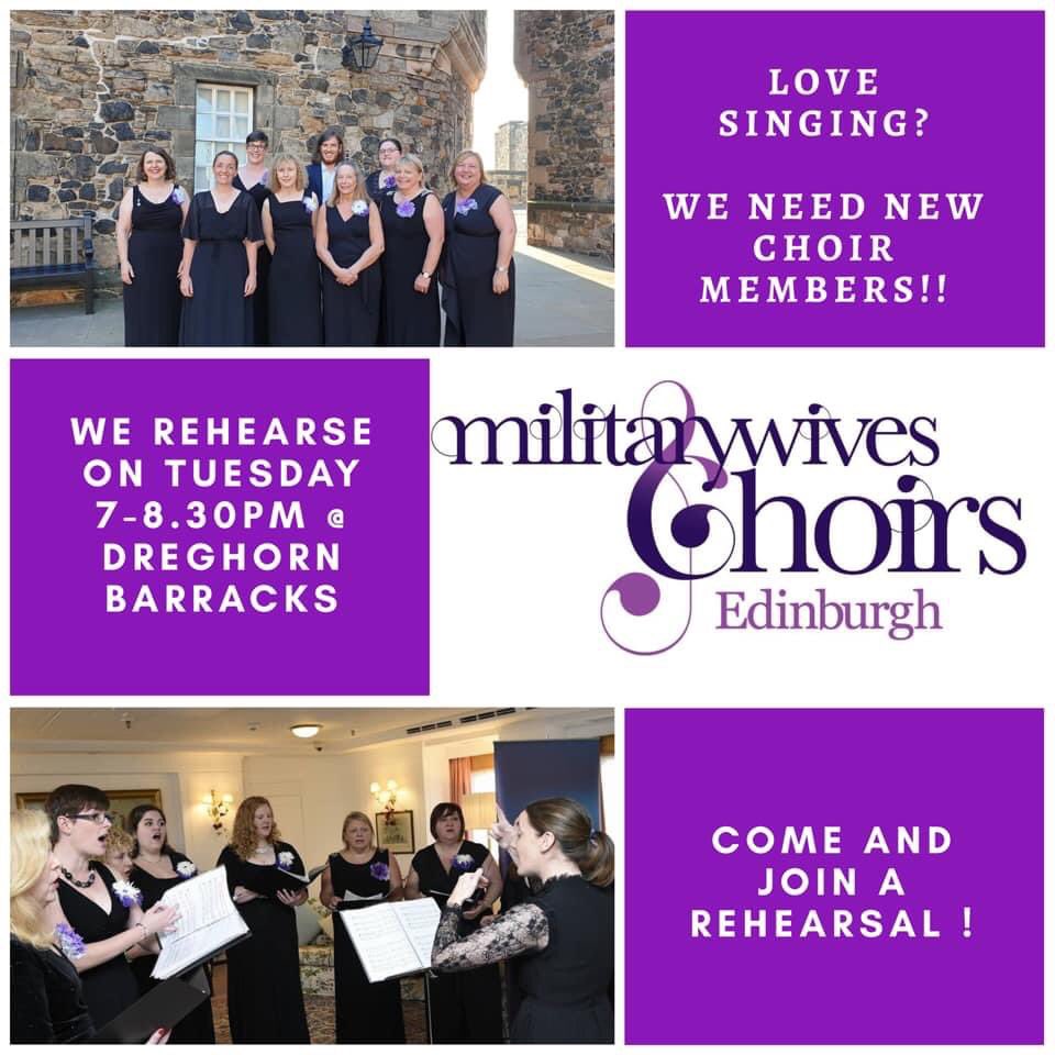 Come join us on Tuesdays for some singing, lots of talking, and hugs as required and wanted. #militarywiveschoir #strongertogether #singingsisters #singsharesuppirt #edinburgh