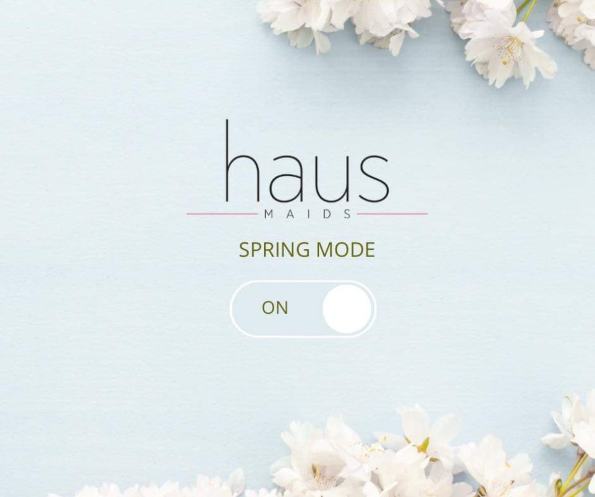 Spring is just around the corner! 🌷🌸🌼 Don't wait until it's here to book your Spring clean. Book early and enjoy a stress-free Spring! #springcleaning #Hausmaids #bishopsstortford #sawbridgeworth #stansted

Book online hausmaids.co.uk