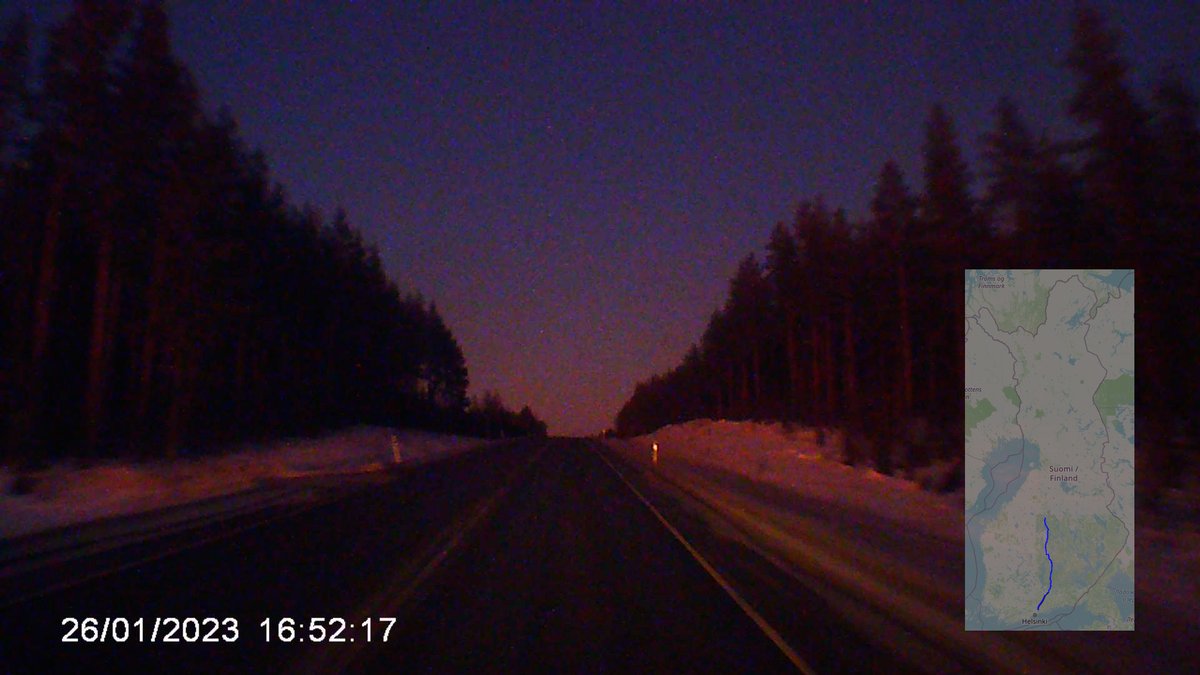 Want to travel from #Helsinki region to #Santa's Village by the Arctic Circle in #Rovaniemi?  https://t.co/hyA5RQSFhk #timelapse #traficvideo #dashcam #arcticcircle #touristtrap #travelvideo #traveling #travelphotography #traveltips https://t.co/bZXwvFUVin