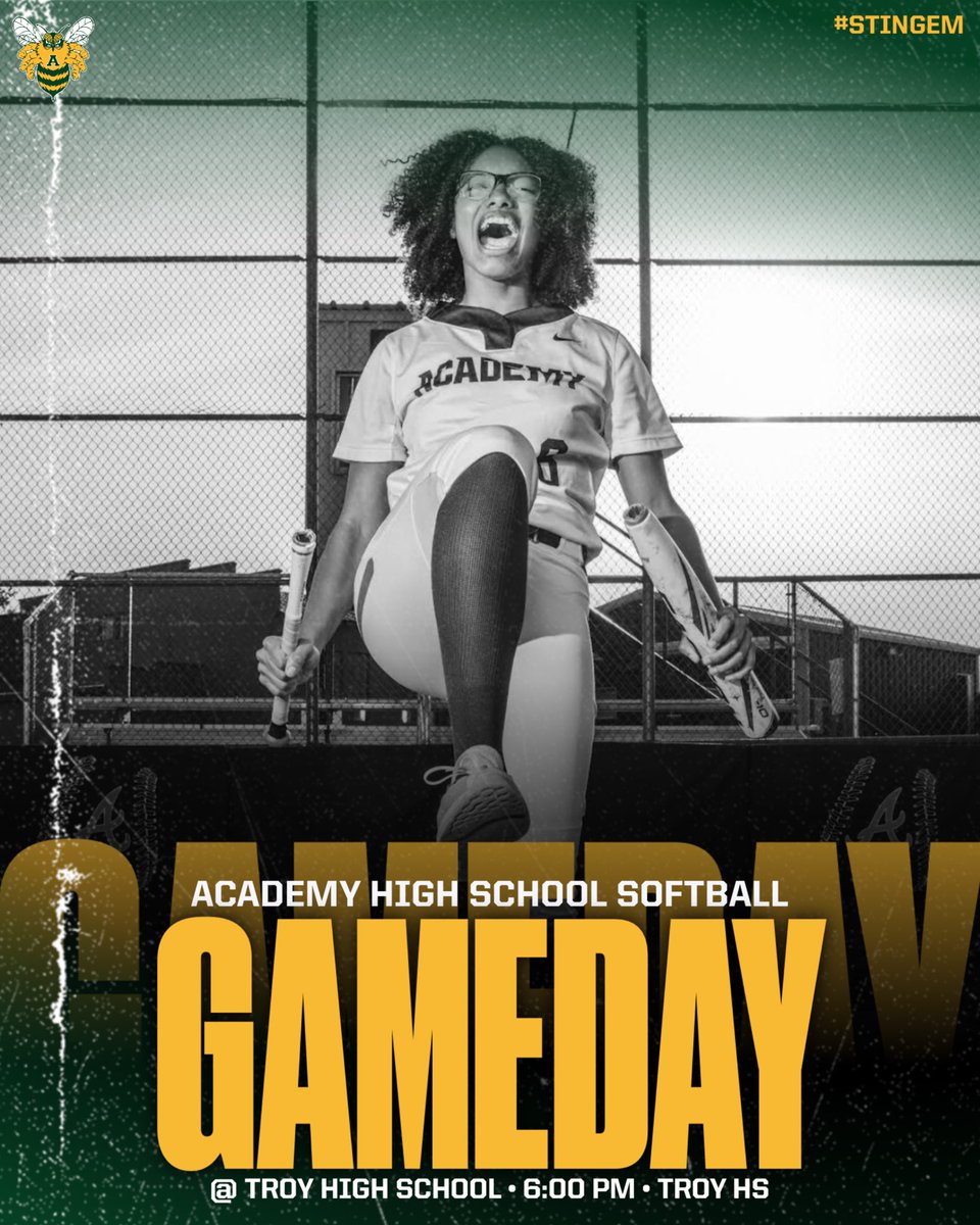 Game day is here once again! Come out, be loud, and support your Lady Bees!

🗓️ March 14, 2023
🆚 Troy High School
📍 Troy High School
⌚️ 6:00 PM