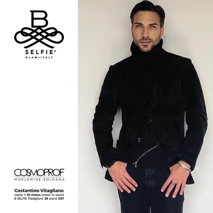 BSELFIE_'s tweet photo. Stiamo parlando dell’affascinante #CostantinoVitagliano che ti aspetta dalle 15:00 al nostro stand. 

#bselfie #glamitaly #cosmoprof #bselfieworld #skincarefillersystem #celebrity @cosmoprofworld https://t.co/zN7PsPwfzH