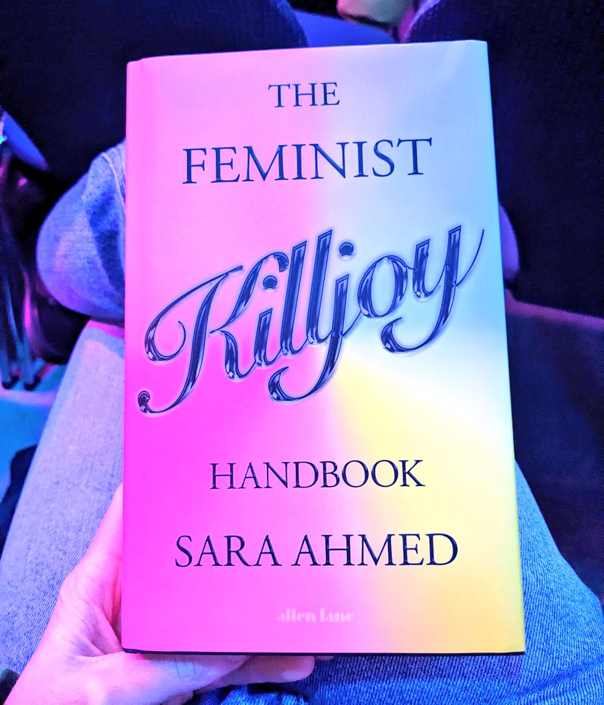 Diversity as institutional polishing 🗣️

Feeling recharged after tonight's brilliant @Lighthousebks event with @SaraNAhmed #KilljoySolidarity