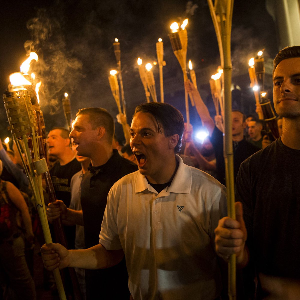 GOPforIncest's tweet photo. @charliekirk11 @TPUSA @tpusastudents @tpusafaith So empty...

Did you offer tiki-torches? https://t.co/T7LjIyDHgA
