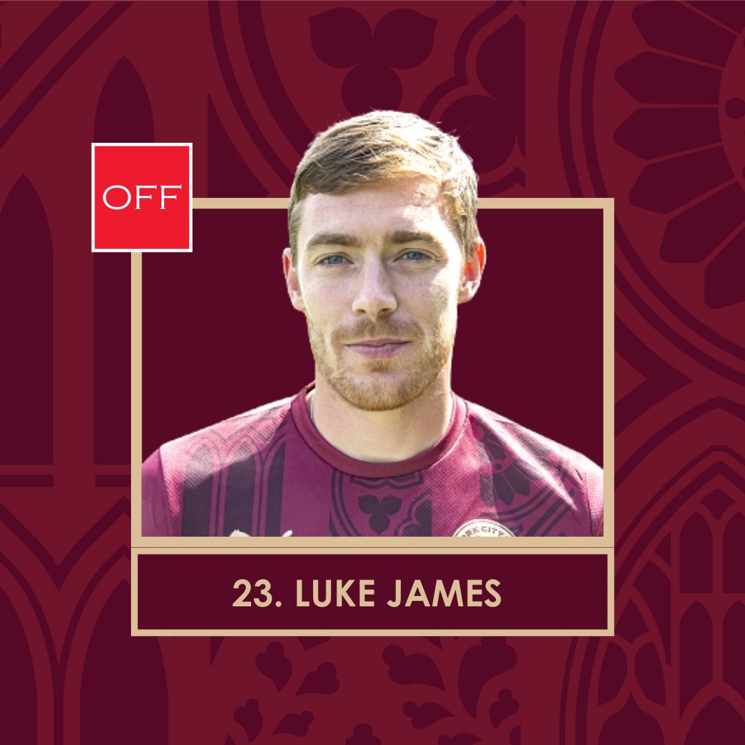 York City FC on Twitter "66' We make our first change (01) YCFC"