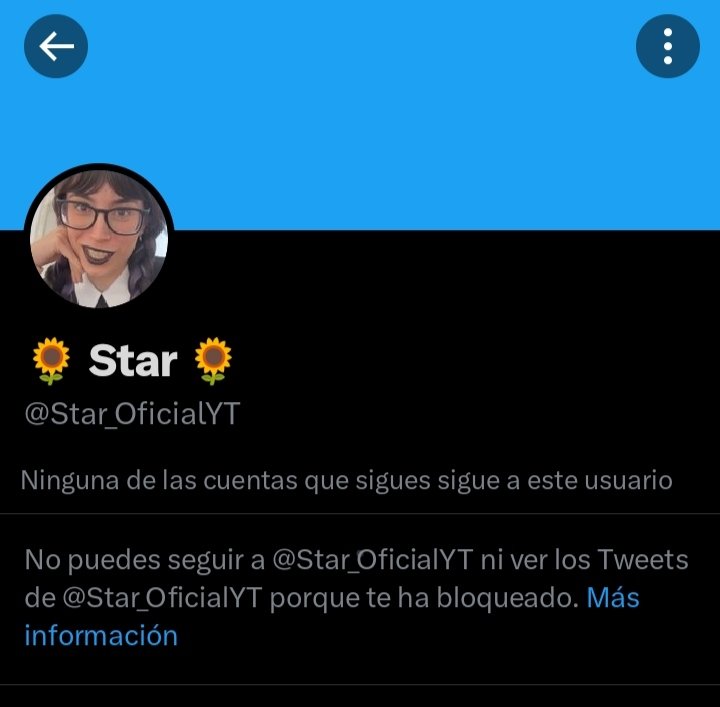 cuenta_funados's tweet photo. Me bloqueó XDD https://t.co/mlKxFgCq4r