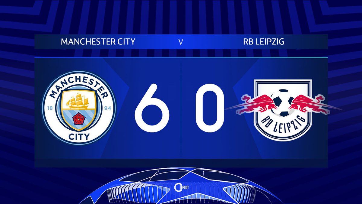 ⚽️ BUUUUUUUUUTT DE HAALAND POUR LE QUINTUPLÉ !!! QUINTUPLÉ !!!

MAN. CITY 🏴󠁧󠁢󠁥󠁮󠁧󠁿  6-0  🇩🇪 LEIPZIG