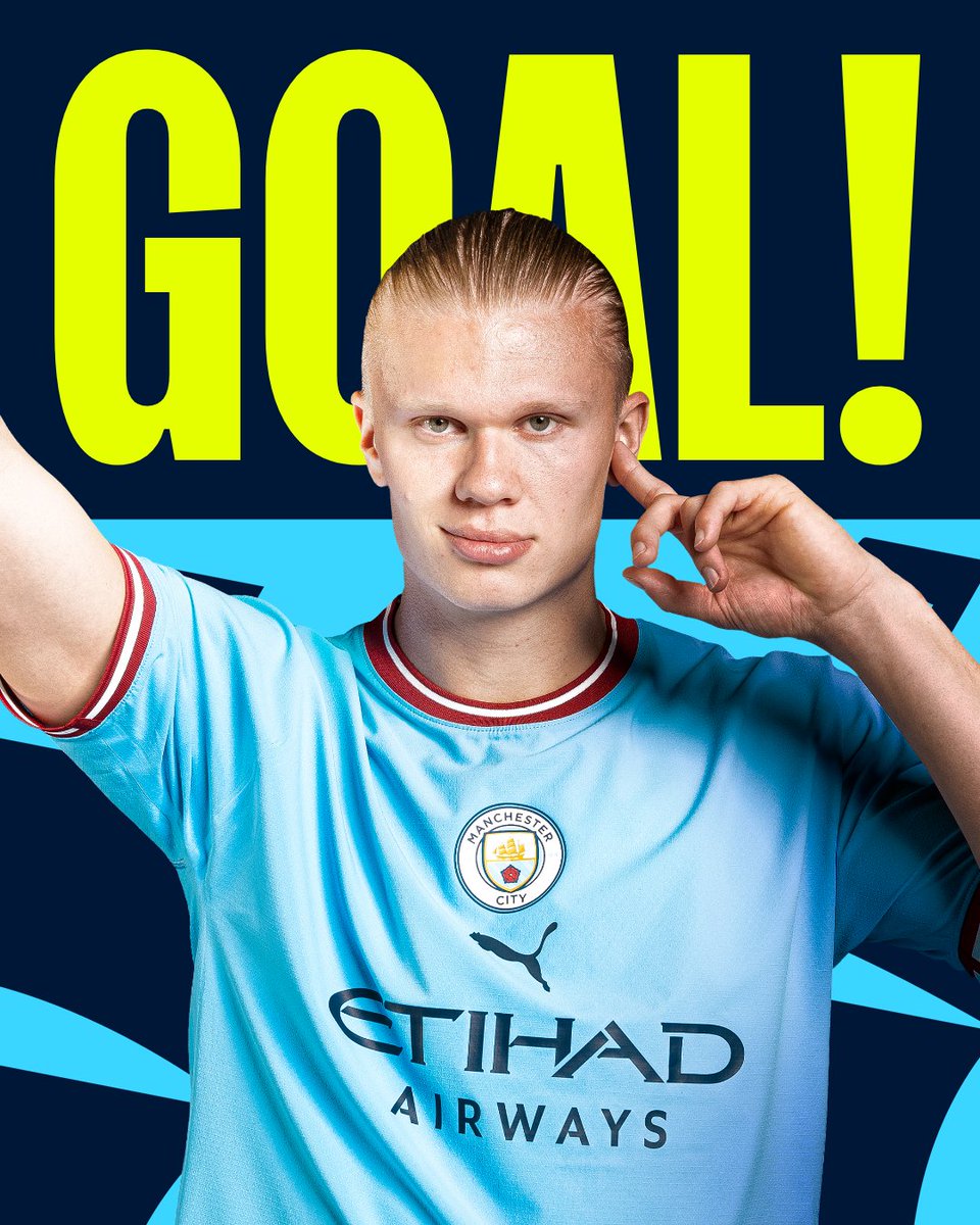 ManCity's tweet photo. THIS GUY! 🔥

🔵 5-0 ⚫️ #ManCity https://t.co/sP1M8cVU82
