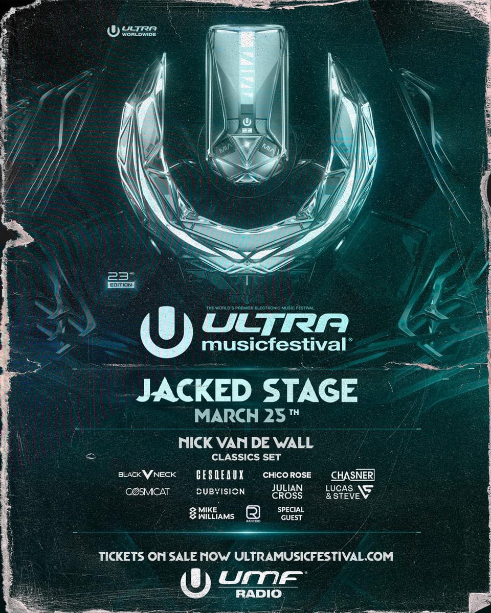 Ultra Resistance lineup M2