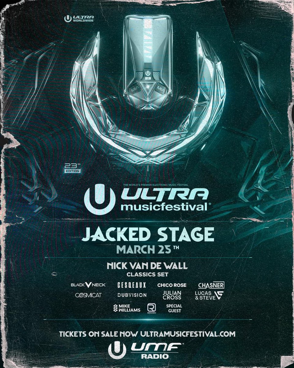 Ultra Resistance lineup M2