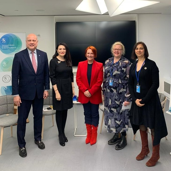 Gender budgeting is an essential method for promoting gender equality. Thank you all speakers at the #CSW67 side event on the Importance of gender-responsive budgeting to advance #SDG5 and thank you <a href="/CommunityofDem/">CoD</a> for coordinating the event!