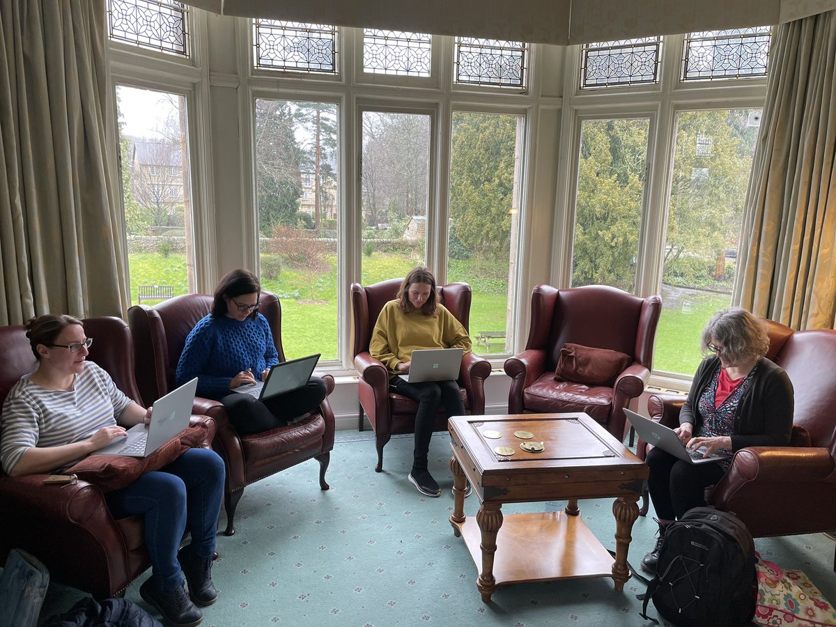 Kelly_Bracewell's tweet photo. Day 1 of @ConnectUCLan #writingretreat papers, systematic reviews, editorials, phd theses, and bid writing! 

JW trying to speak this evening: ‘I’ve no words left. They’re all on the paper’ https://t.co/WmqIpVprAI