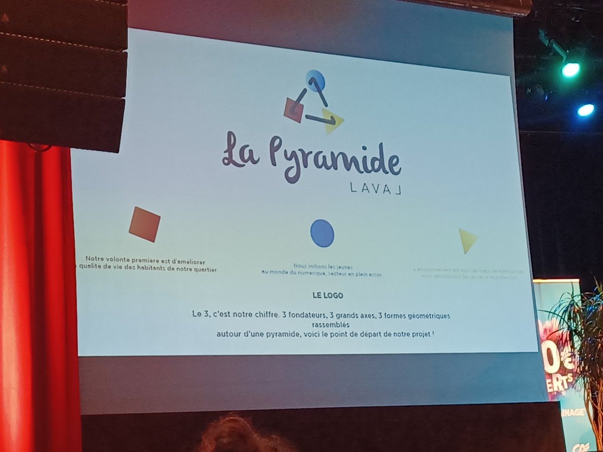 Belles actions réalisées par des associations mises en avant lors de l'AG @CreditAgricole #AnjouMaine #Laval
👉 La Pyramide pour rendre les jeunes acteurs positifs de leur quartier lapyramidelaval.fr
👉 Le labo du Garoulet pour prévenir du suicide 
helloasso.com/associations/l…