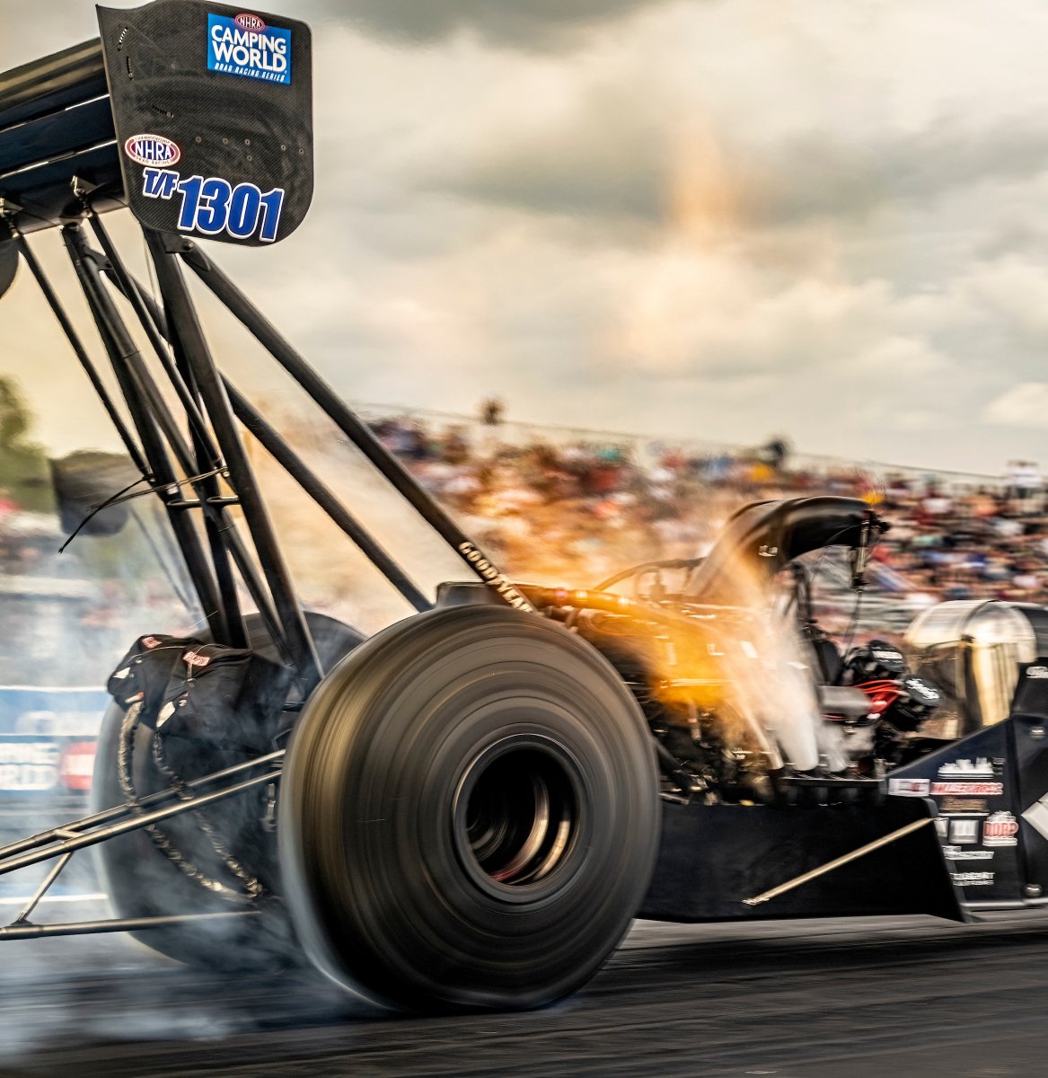 FOX’s coverage of @NHRA racing from Gainesville delivered 945,000 viewers, up +16% over last year’s average of 818,000 viewers for NHRA races on the network #GatorNats #NHRAonFOX