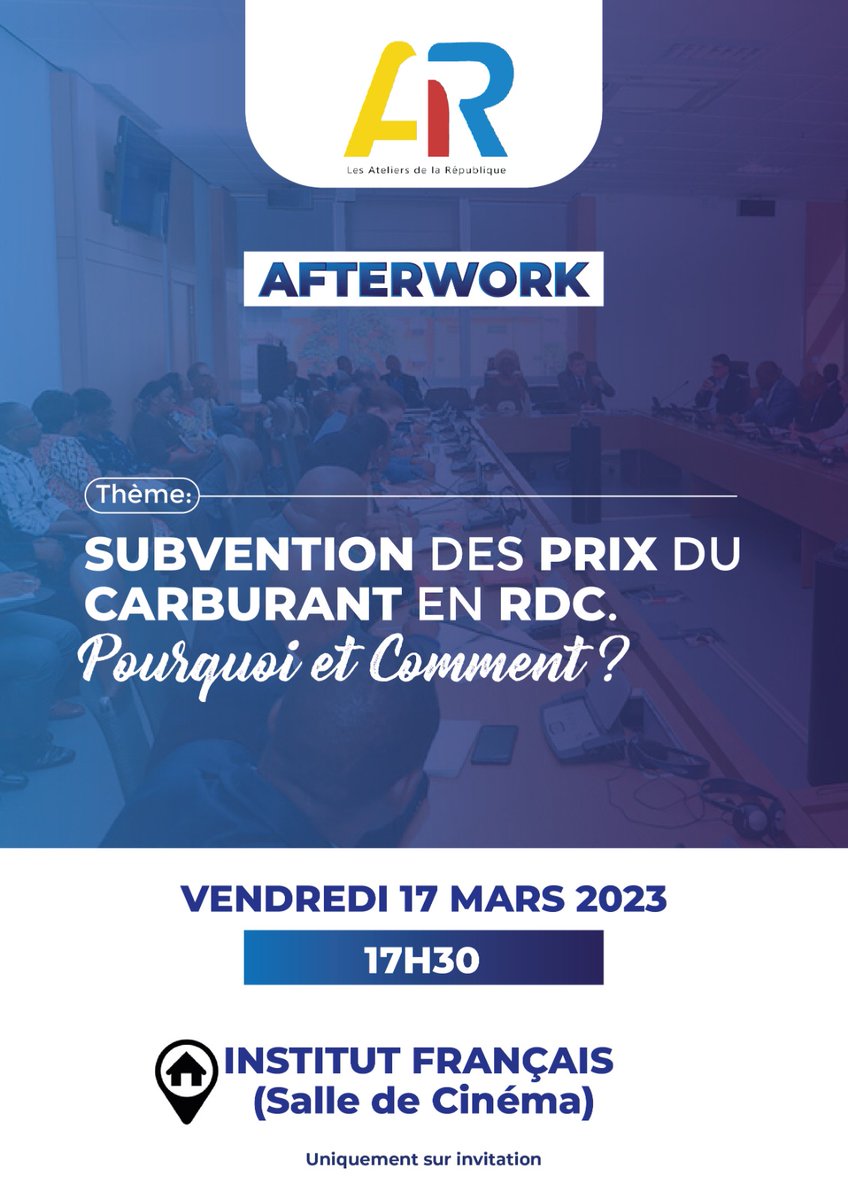 giress_lutumba's tweet photo. Le rdv est pris pour ce vendredi 17.03.23, à l'Institut Français, avec les @atelier_Rpublic @KabambaClavin @Bndjate @MaryssaTod @Sergemadika @floyd_loyf https://t.co/qyE1lXUdtC