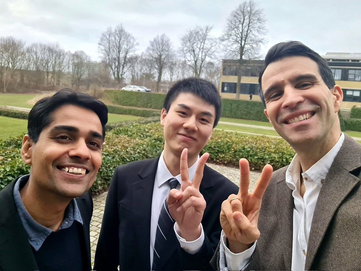 Super happy and proud of Renming Liu, my first #PhD student! Bright future ahead. Thanks to Ravi (picture), Yu Jiang, David (NTU), <a href="/mbenakiva/">Moshe Ben-Akiva</a> and Siyu for working with us.