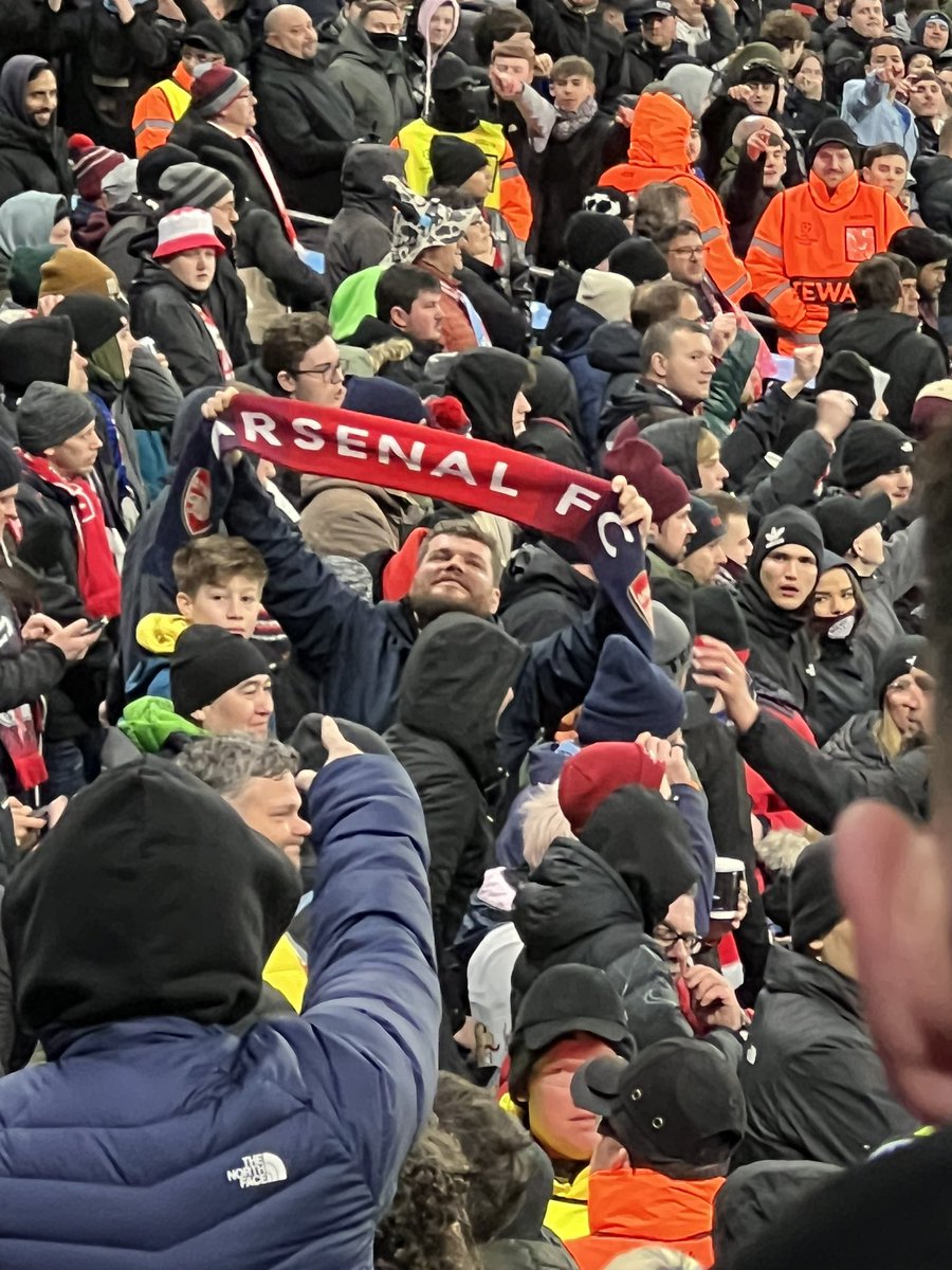 DailyAFC's tweet photo. 😂Leipzig fans at the Leipzig-City match where they are losing 6-0. [@amosmurphy_] #afc https://t.co/TpR1dg9uOR