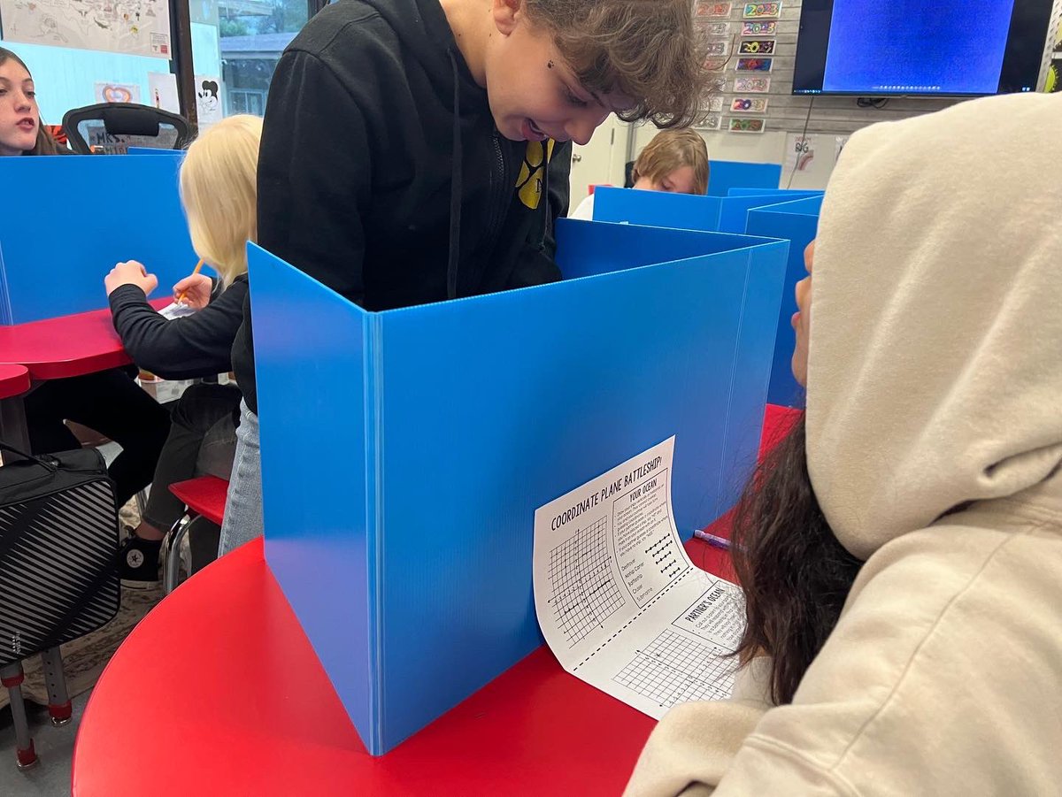 BanyanBobcats's tweet photo. 5th grade had so much fun playing battleship as they learned about coordinate graphing.  #hearusroar #conejoforward #banyanbobcats https://t.co/zkaQ6aecjg
