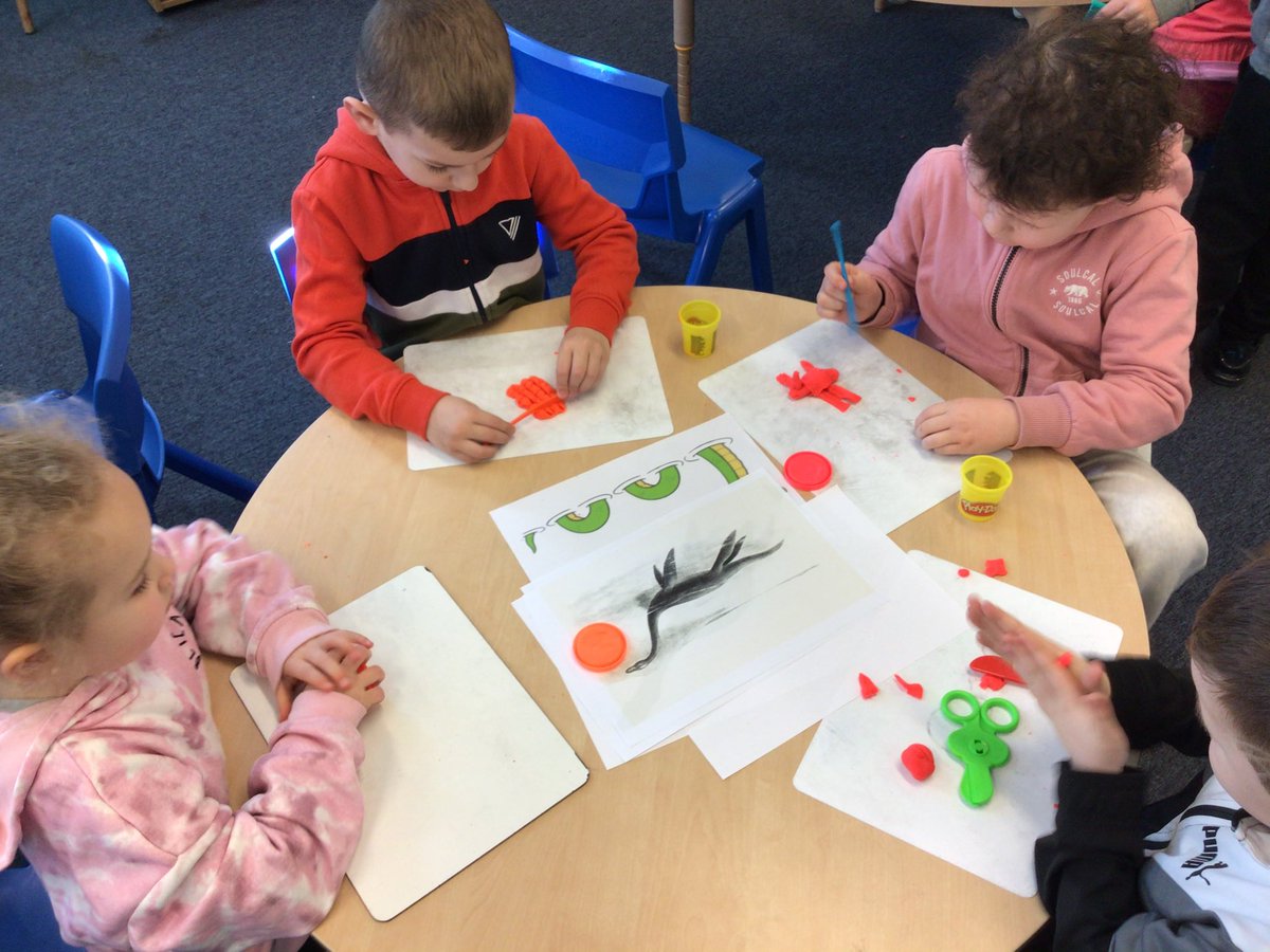 whitdale_ps's tweet image. P2R loved creating their own Loch Ness Monsters as part of our learning about Scotland. We used our creative skills to build Nessie out of play dough and make a habitat. We also had to remember good team work skills to complete the task! #interdisciplinarylearning #Scotland
