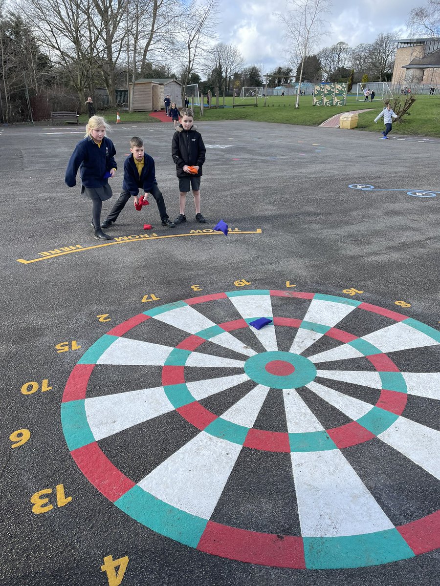 sbcps1's tweet photo. Loving the new playground markings in KS2! Thanks to @PlaytimeByFawns especially @Charlie_Fawns for helping us on this project. KS1 photos to come! #StructuredPlay #ActiveLearning https://t.co/veLTQ8Woce