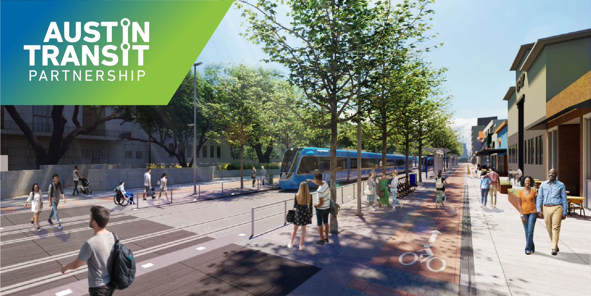 ATP_org's tweet photo. Acompáñenos a la #AustinTransitPartnership para las novedades con el tren ligero de Austin. Entrada libre de 4:00 a 7:00 p. m. en el martes, 21 de marzo a la Biblioteca Central de Austin (710 W Cesar Chavez). ¡Esperamos que pueda venir! https://t.co/ayDVG7cqET https://t.co/feUKMJAzE2