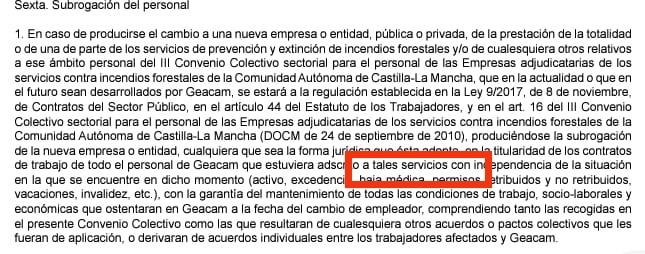 SSCSIFgeacam's tweet photo. Y aquell@s que se adhirieron deberían volver a pronunciarse, dado que el texto ha cambiado:
¿Que sucede con el personal #administrativo y de #asistenciastecnicas?
 El convenio recién publicado deja fuera de la subrogación a quien NO pertenece al servicio de @Plan_INFOCAM https://t.co/VNsOVMtdwx