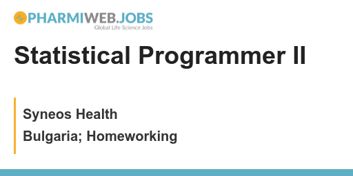 PharmaNews_Jobs's tweet image. Statistical Programmer II - bit.ly/3YI7ppb
Love crunching numbers and solving complex data problems? Join our team as a #StatisticalProgrammerII! We're looking for someone eager to dig into data and make a positive impact. #DataAnalysis #DataProgramming #BigData #Hirin