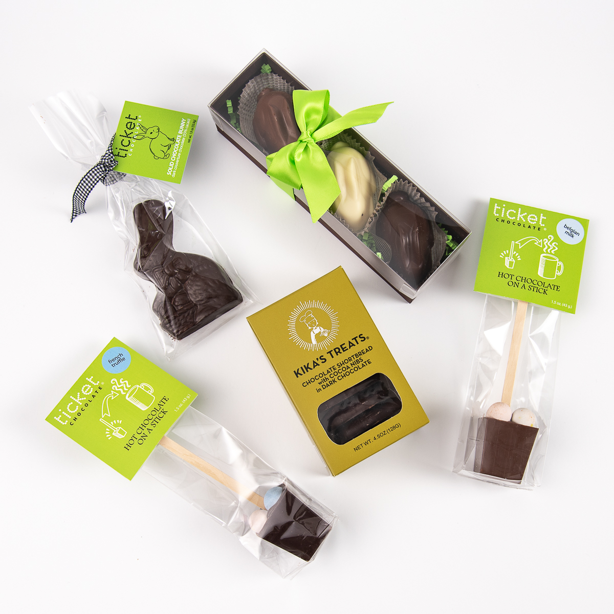 ticketchocolate's tweet photo. We just added these Easter bundles, which also include our sister companies' products, Le Grand Confectionary and Kika's Treats. Choose from multiple bundles for up to 15% percent off to add to your Easter baskets. 

#ticketchocolate #kikastreats #legrandconfectionary #chocolate https://t.co/ye1wLtNB9v