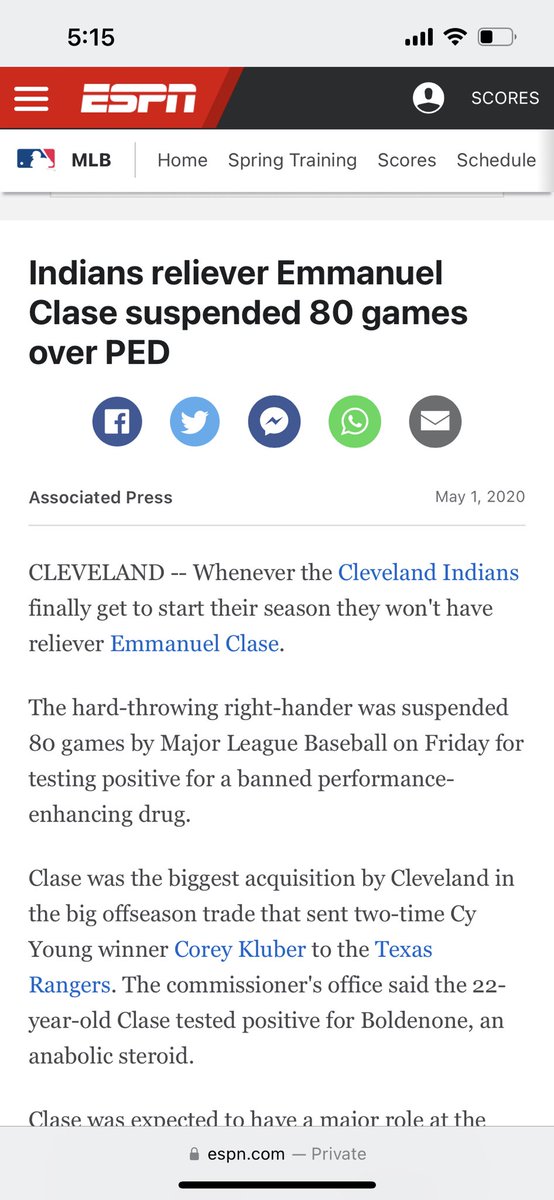 4thand2strikes's tweet photo. @JustBB_Media @jack_mcmullen11 @AramLeighton8 While I agree with the take that Clase is HOF caliber for sure when his career ends… he won’t be getting a plaque because of this ⬇️ @jack_mcmullen11 https://t.co/h2KhB1M95u