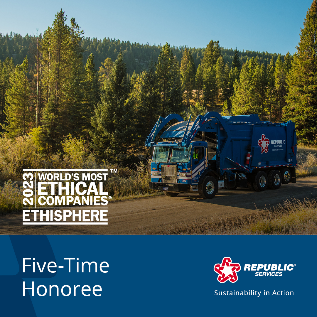 Republic Services on Twitter "Republic Services has been recognized as one of the 2023 World’s
