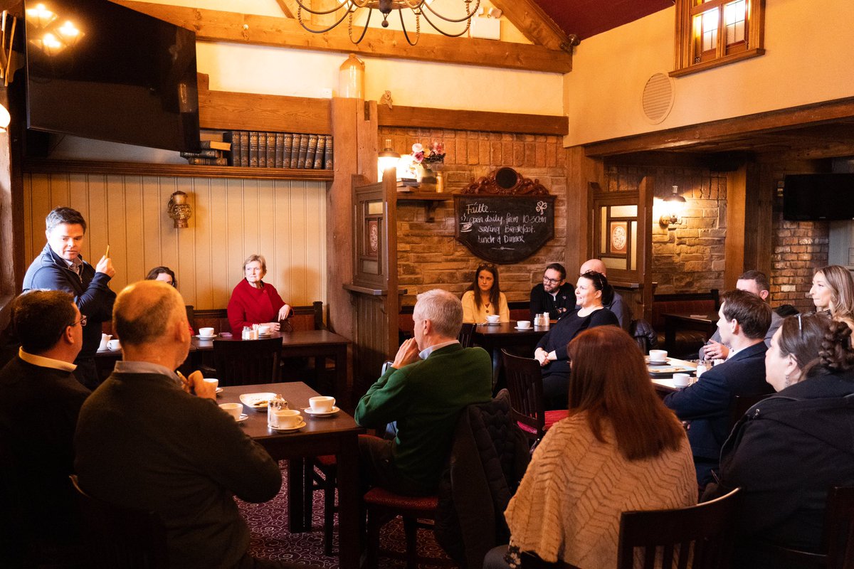 DBACork's tweet photo. Thanks to everyone who can to the March meeting of the Douglas Business Association this morning @SouthCountyBar 

We were delighted to welcome some new faces to the meet alongside some familiar faces #lovedouglas https://t.co/BwhtOuQWOx