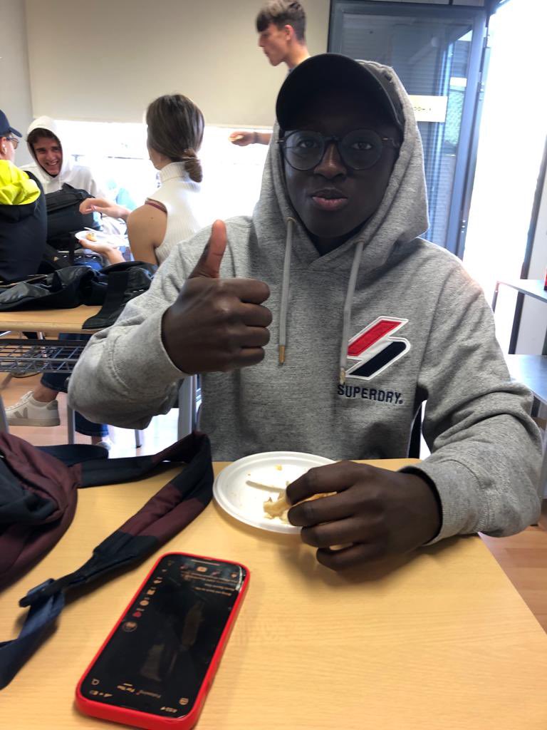 ES_School_Bcn's tweet photo. Happy Pi Day!

Math students in Mr. Wager’s class enjoyed delicious pies from @bakinge_bcn to celebrate this special day 3.14!

#esamericanschool #esas #highschool #geometryclass #piday #studentathletes #mathisdelicious #internationalschool #barcelona https://t.co/NTxr2ffCeC